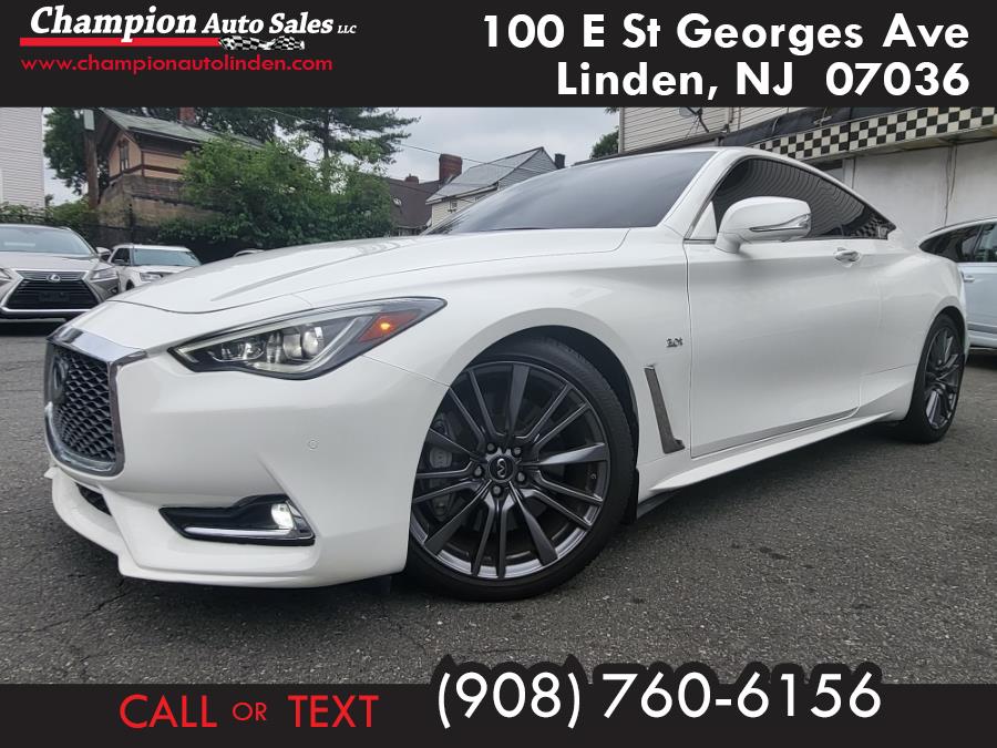 Used INFINITI Q60 Sport RWD 2017 | Champion Used Auto Sales. Linden, New Jersey