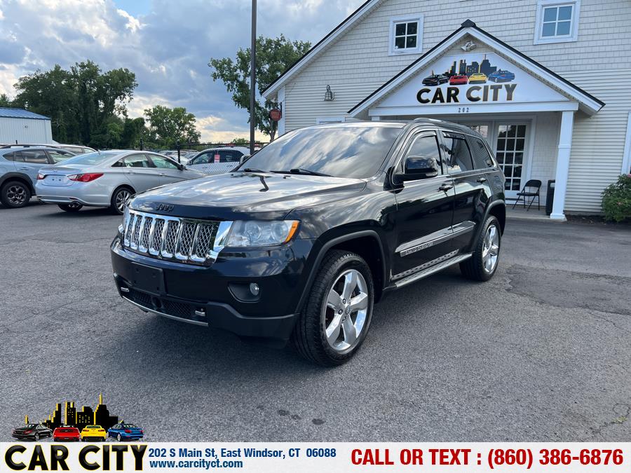 2012 Jeep Grand Cherokee 4WD 4dr Overland Summit, available for sale in East Windsor, Connecticut | Car City LLC. East Windsor, Connecticut