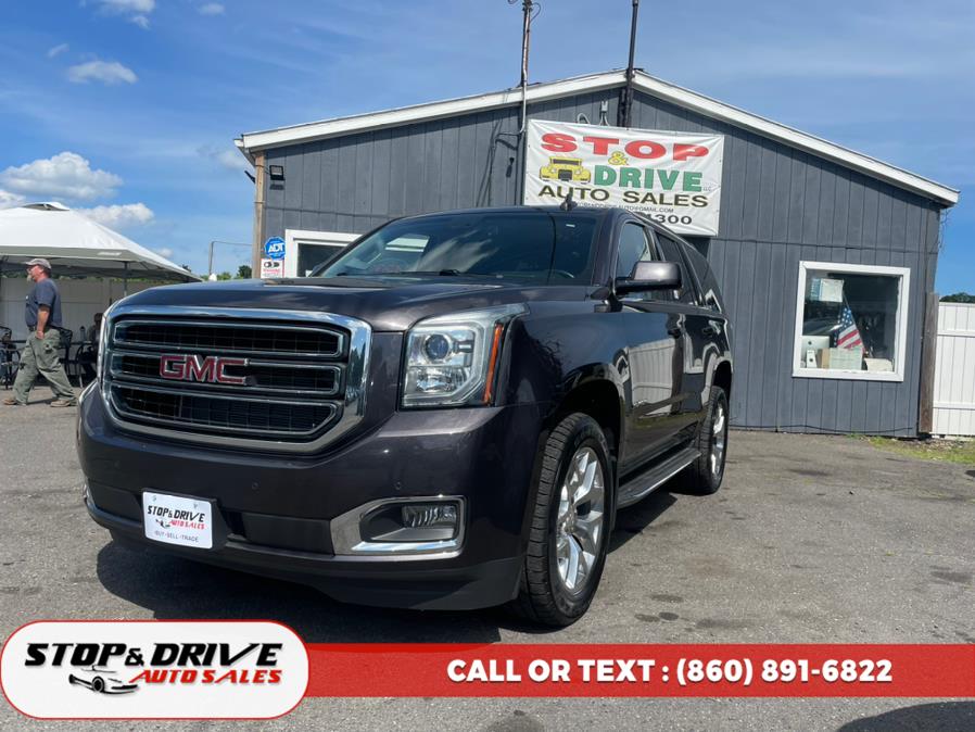 2015 GMC Yukon 4WD 4dr SLT, available for sale in East Windsor, Connecticut | Stop & Drive Auto Sales. East Windsor, Connecticut