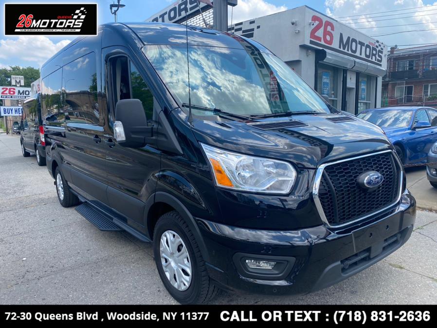 2021 Ford Transit Passenger Wagon T-350 148" Med Roof XLT RWD, available for sale in Woodside, NY