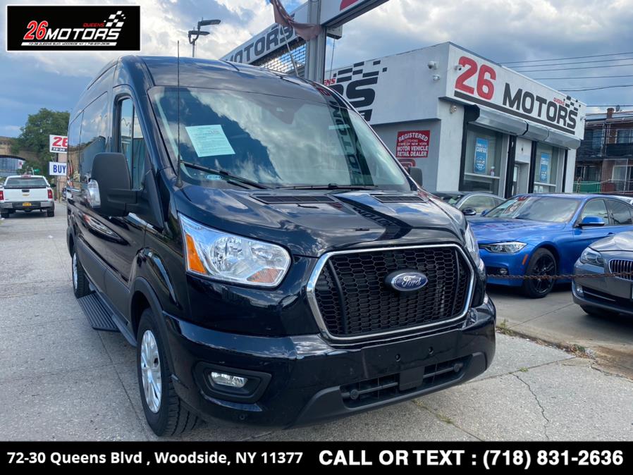 Used Ford Transit Passenger Wagon T-350 148" Med Roof XL RWD 2021 | 26 Motors Queens. Woodside, New York
