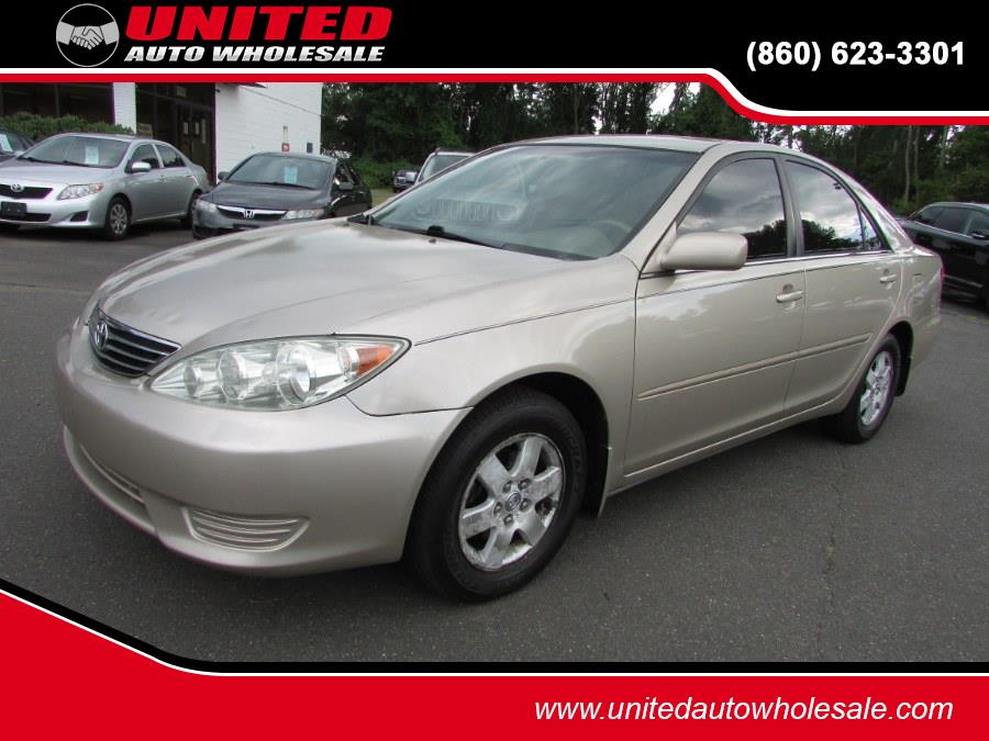 2005 Toyota Camry 4dr Sdn LE Auto, available for sale in East Windsor, Connecticut | United Auto Sales of E Windsor, Inc. East Windsor, Connecticut