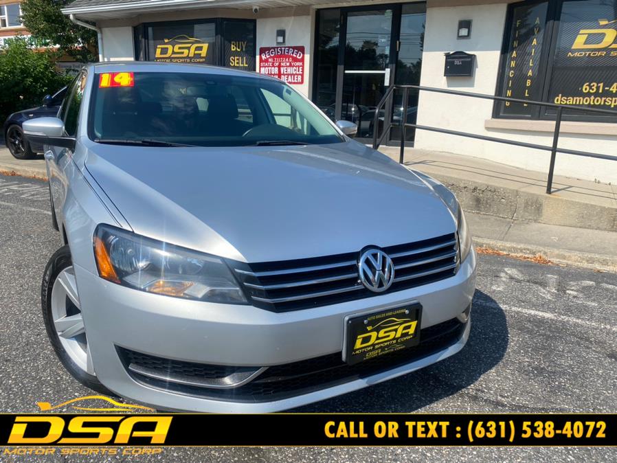 2014 Volkswagen Passat 4dr Sdn 2.5L Auto SE PZEV *Ltd Avail*, available for sale in Commack, New York | DSA Motor Sports Corp. Commack, New York 2014 Volkswagen Passat 4dr Sdn 2.5L Auto SE PZEV *Ltd Avail*, available for sale in Commack, New York | DSA Motor Sports Corp. Commack, New York