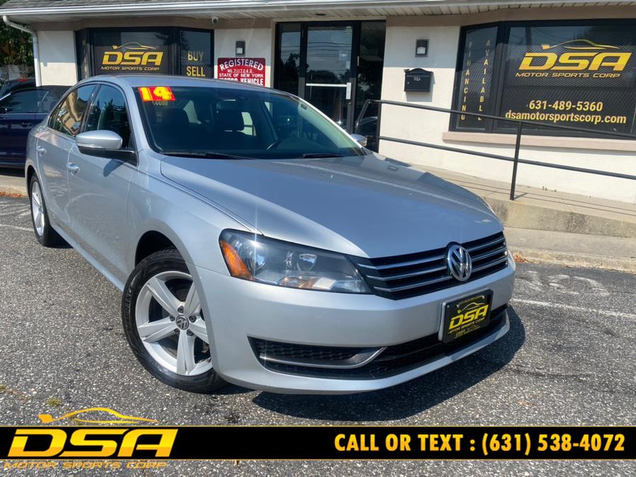 2014 Volkswagen Passat 4dr Sdn 2.5L Auto SE PZEV *Ltd Avail*, available for sale in Commack, New York | DSA Motor Sports Corp. Commack, New York 2014 Volkswagen Passat 4dr Sdn 2.5L Auto SE PZEV *Ltd Avail*, available for sale in Commack, New York | DSA Motor Sports Corp. Commack, New York