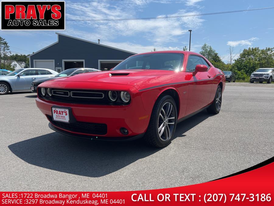 2018 Dodge Challenger GT AWD, available for sale in Bangor , Maine | Pray's Auto Sales . Bangor , Maine