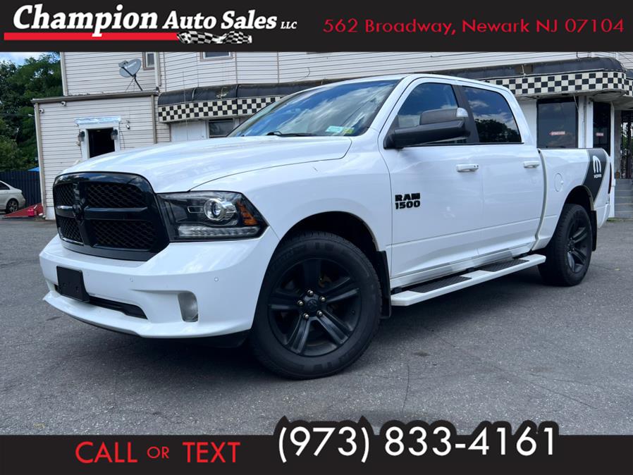 2017 Ram 1500 Night 4x4 Crew Cab 5''7" Box, available for sale in Newark, New Jersey | Champion Auto Sales. Newark, New Jersey 2017 Ram 1500 Night 4x4 Crew Cab 5''7" Box, available for sale in Newark, New Jersey | Champion Auto Sales. Newark, New Jersey