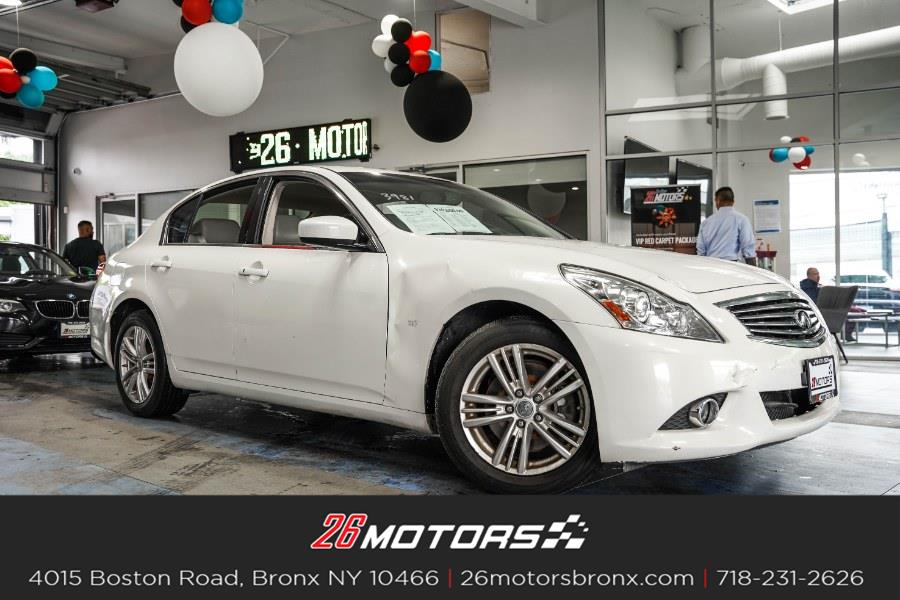 Used INFINITI Q40 4dr Sdn AWD 2015 | 26 Motors Bronx. Bronx, New York Used INFINITI Q40 4dr Sdn AWD 2015 | 26 Motors Bronx. Bronx, New York