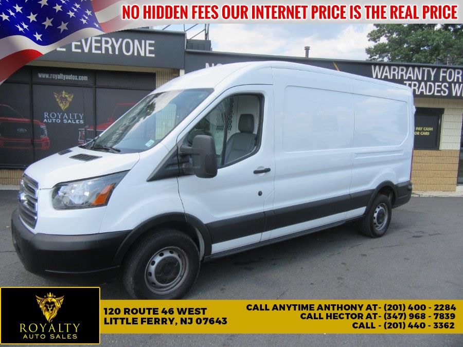 Used Ford Transit Van T-350 148" Med Rf 9500 GVWR Sliding RH Dr 2018 | Royalty Auto Sales. Little Ferry, New Jersey
