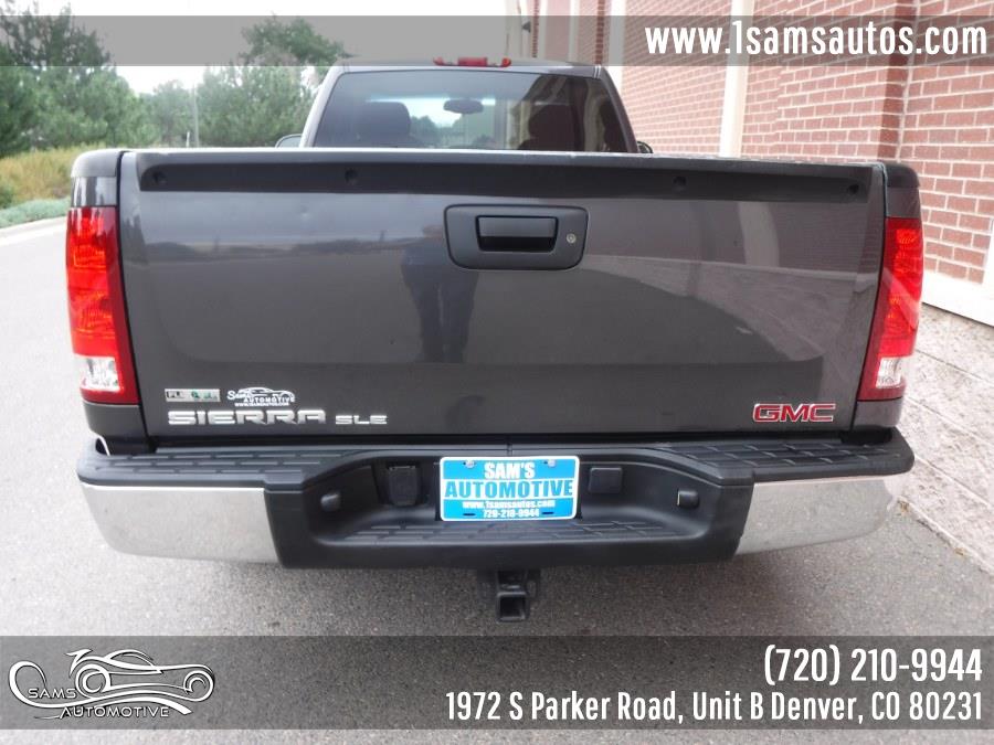 2010 GMC Sierra 1500 4WD Reg Cab 133.0" SLE, available for sale in Denver, Colorado | Sam's Automotive. Denver, Colorado 2010 GMC Sierra 1500 4WD Reg Cab 133.0" SLE, available for sale in Denver, Colorado | Sam's Automotive. Denver, Colorado