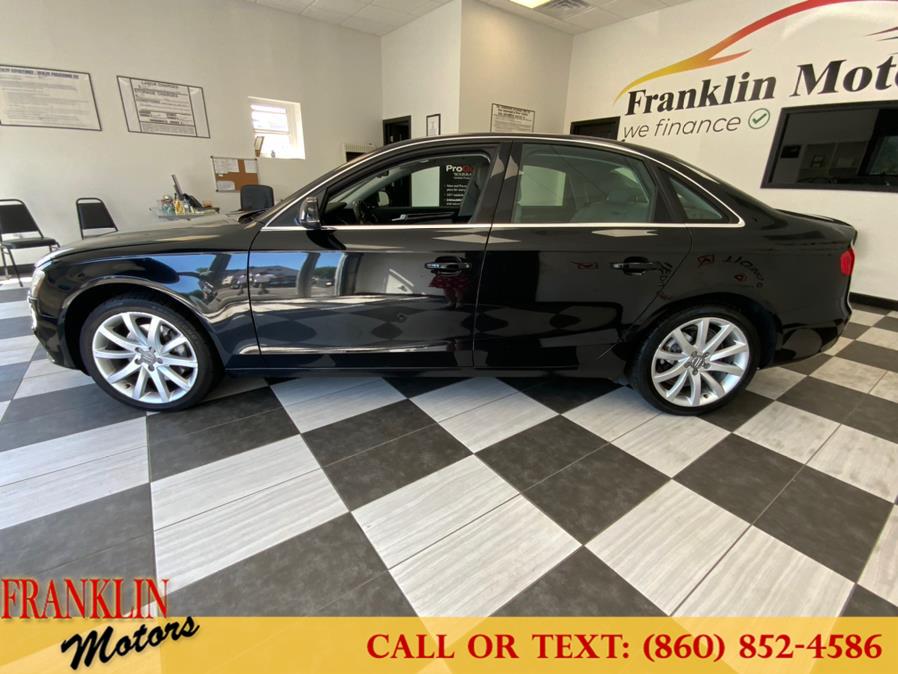 2013 Audi A4 4dr Sdn Auto quattro 2.0T Premium Plus, available for sale in Hartford, Connecticut | Franklin Motors Auto Sales LLC. Hartford, Connecticut 2013 Audi A4 4dr Sdn Auto quattro 2.0T Premium Plus, available for sale in Hartford, Connecticut | Franklin Motors Auto Sales LLC. Hartford, Connecticut