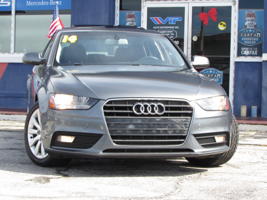 Used Audi A4 4dr Sdn CVT FrontTrak 2.0T Premium 2014 | VIP Auto Enterprise, Inc. Orlando, Florida Used Audi A4 4dr Sdn CVT FrontTrak 2.0T Premium 2014 | VIP Auto Enterprise, Inc. Orlando, Florida