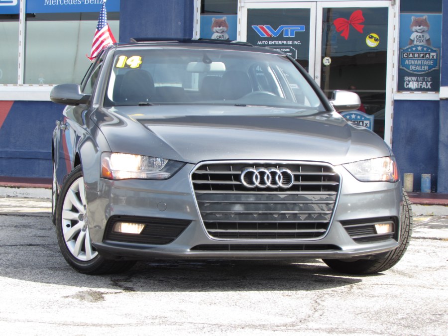 Used Audi A4 4dr Sdn CVT FrontTrak 2.0T Premium 2014 | VIP Auto Enterprise, Inc. Orlando, Florida Used Audi A4 4dr Sdn CVT FrontTrak 2.0T Premium 2014 | VIP Auto Enterprise, Inc. Orlando, Florida