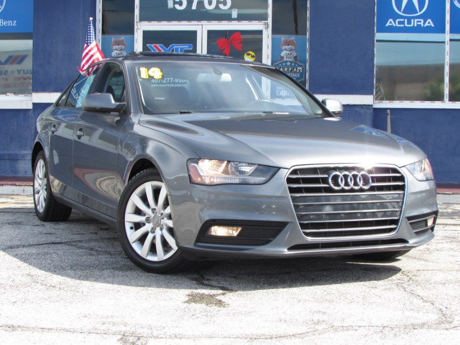 Used Audi A4 4dr Sdn CVT FrontTrak 2.0T Premium 2014 | VIP Auto Enterprise, Inc. Orlando, Florida Used Audi A4 4dr Sdn CVT FrontTrak 2.0T Premium 2014 | VIP Auto Enterprise, Inc. Orlando, Florida