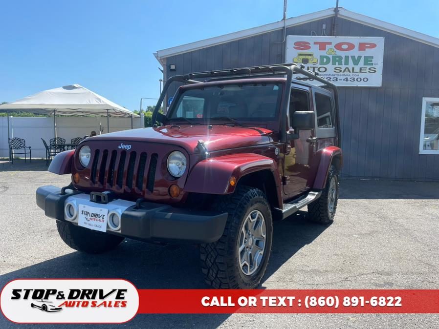 2008 Jeep Wrangler 4WD 2dr Sahara, available for sale in East Windsor, Connecticut | Stop & Drive Auto Sales. East Windsor, Connecticut 2008 Jeep Wrangler 4WD 2dr Sahara, available for sale in East Windsor, Connecticut | Stop & Drive Auto Sales. East Windsor, Connecticut