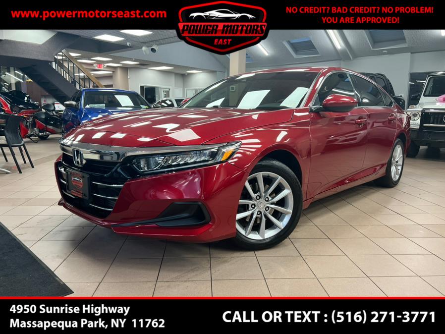 Used Honda Accord Sedan LX 1.5T CVT 2021 | Power Motors East. Massapequa Park, New York