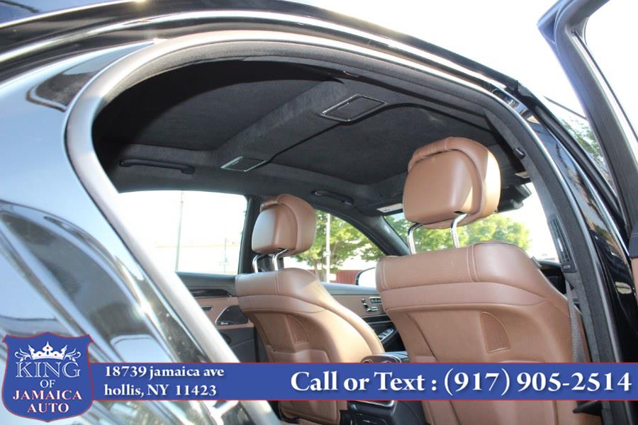 2019 Mercedes-Benz S-Class AMG S 63 4MATIC+ Sedan, available for sale in Hollis, New York | King of Jamaica Auto Inc. Hollis, New York 2019 Mercedes-Benz S-Class AMG S 63 4MATIC+ Sedan, available for sale in Hollis, New York | King of Jamaica Auto Inc. Hollis, New York