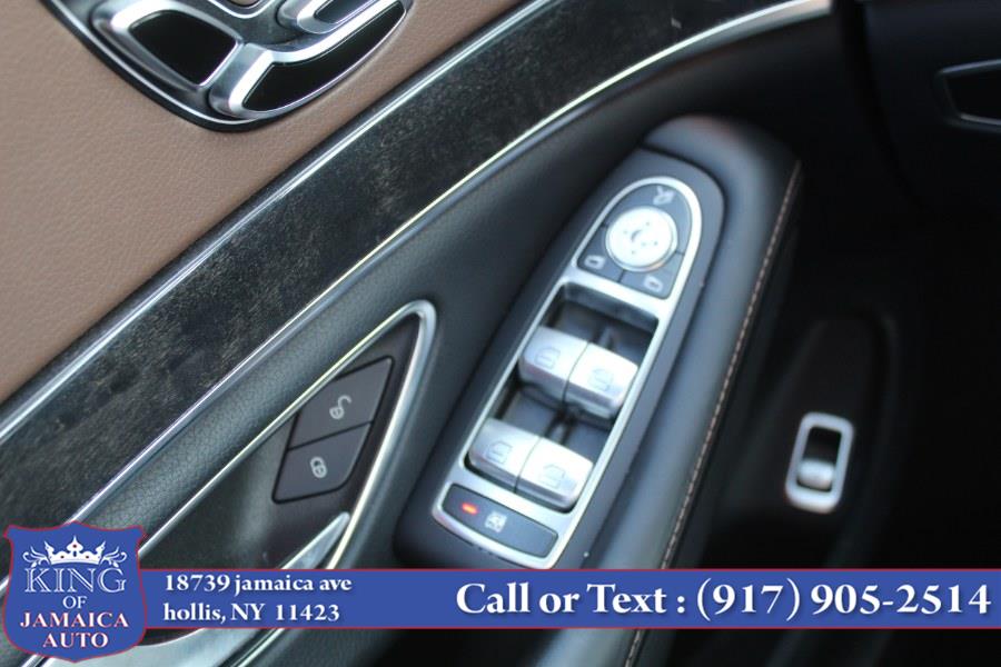 2019 Mercedes-Benz S-Class AMG S 63 4MATIC+ Sedan, available for sale in Hollis, New York | King of Jamaica Auto Inc. Hollis, New York 2019 Mercedes-Benz S-Class AMG S 63 4MATIC+ Sedan, available for sale in Hollis, New York | King of Jamaica Auto Inc. Hollis, New York