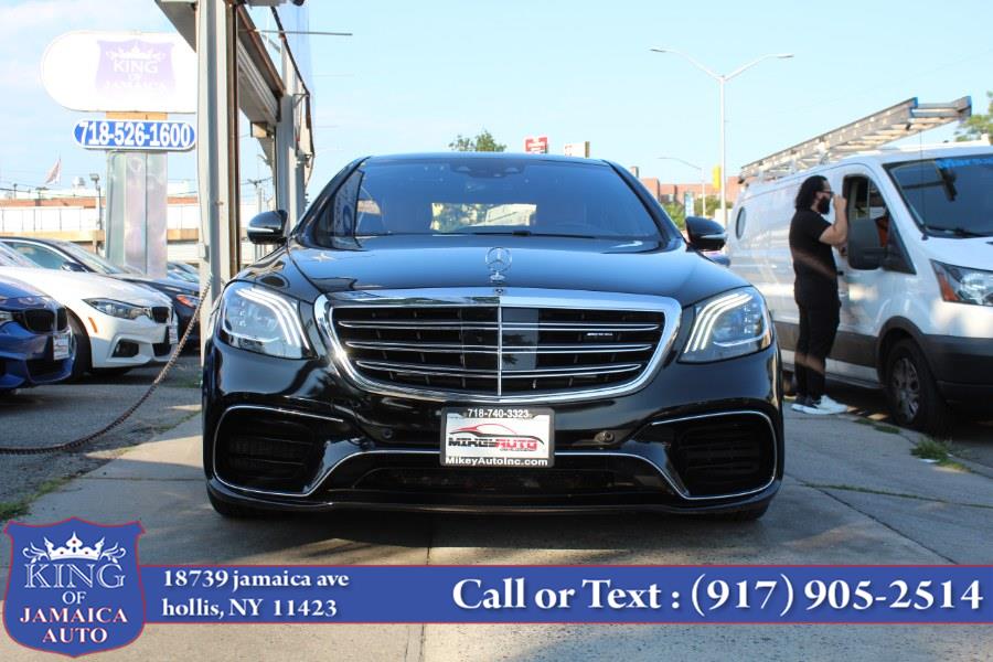 2019 Mercedes-Benz S-Class AMG S 63 4MATIC+ Sedan, available for sale in Hollis, New York | King of Jamaica Auto Inc. Hollis, New York 2019 Mercedes-Benz S-Class AMG S 63 4MATIC+ Sedan, available for sale in Hollis, New York | King of Jamaica Auto Inc. Hollis, New York