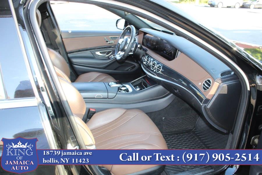 2019 Mercedes-Benz S-Class AMG S 63 4MATIC+ Sedan, available for sale in Hollis, New York | King of Jamaica Auto Inc. Hollis, New York 2019 Mercedes-Benz S-Class AMG S 63 4MATIC+ Sedan, available for sale in Hollis, New York | King of Jamaica Auto Inc. Hollis, New York