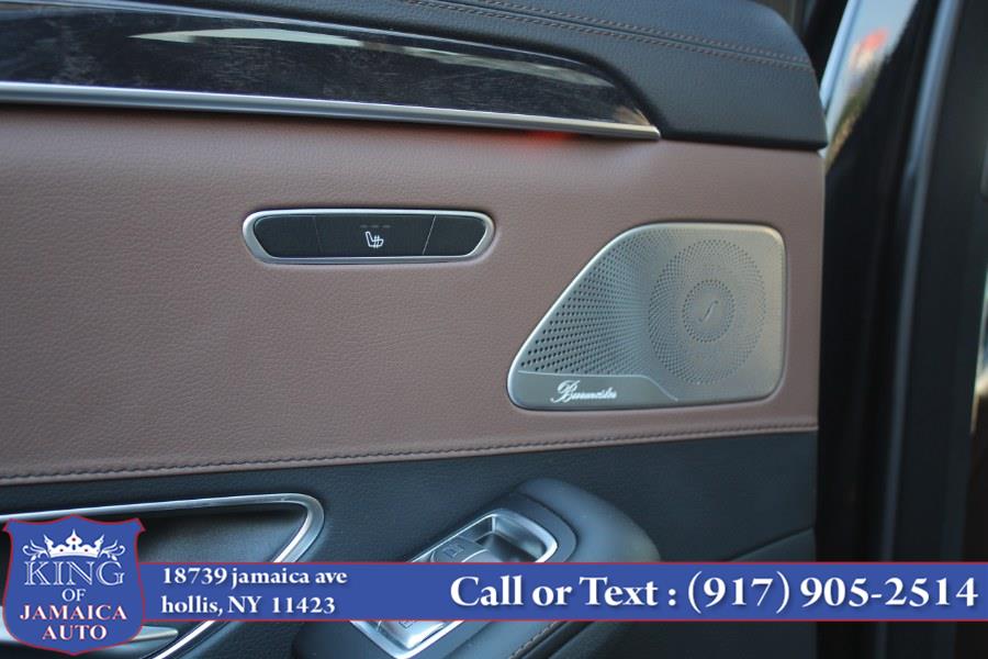2019 Mercedes-Benz S-Class AMG S 63 4MATIC+ Sedan, available for sale in Hollis, New York | King of Jamaica Auto Inc. Hollis, New York 2019 Mercedes-Benz S-Class AMG S 63 4MATIC+ Sedan, available for sale in Hollis, New York | King of Jamaica Auto Inc. Hollis, New York