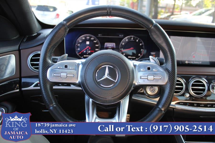 2019 Mercedes-Benz S-Class AMG S 63 4MATIC+ Sedan, available for sale in Hollis, New York | King of Jamaica Auto Inc. Hollis, New York 2019 Mercedes-Benz S-Class AMG S 63 4MATIC+ Sedan, available for sale in Hollis, New York | King of Jamaica Auto Inc. Hollis, New York