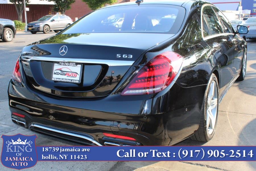 2019 Mercedes-Benz S-Class AMG S 63 4MATIC+ Sedan, available for sale in Hollis, New York | King of Jamaica Auto Inc. Hollis, New York 2019 Mercedes-Benz S-Class AMG S 63 4MATIC+ Sedan, available for sale in Hollis, New York | King of Jamaica Auto Inc. Hollis, New York
