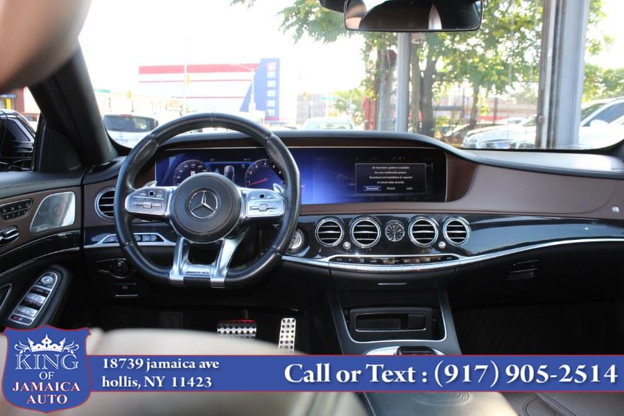 2019 Mercedes-Benz S-Class AMG S 63 4MATIC+ Sedan, available for sale in Hollis, New York | King of Jamaica Auto Inc. Hollis, New York 2019 Mercedes-Benz S-Class AMG S 63 4MATIC+ Sedan, available for sale in Hollis, New York | King of Jamaica Auto Inc. Hollis, New York