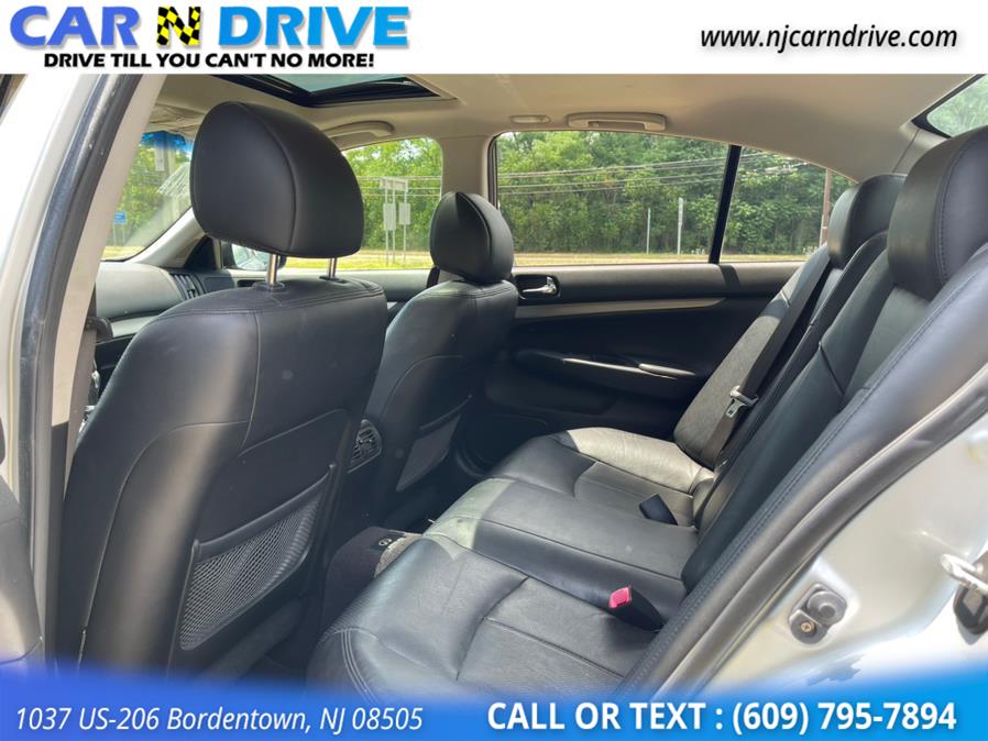 Used Infiniti g Sedan G37x AWD 2011 | Car N Drive. Bordentown, New Jersey Used Infiniti g Sedan G37x AWD 2011 | Car N Drive. Bordentown, New Jersey