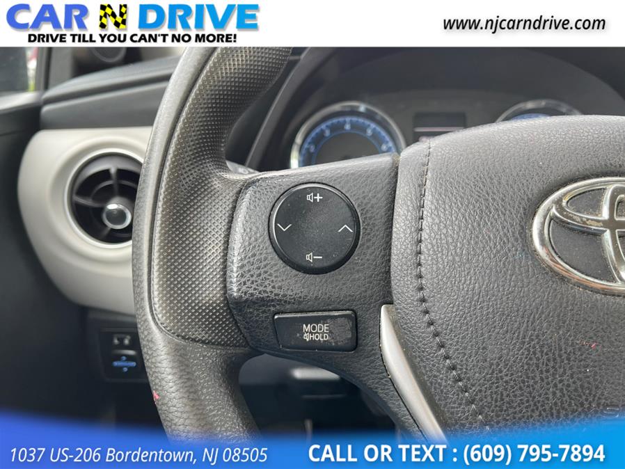 Used Toyota Corolla LE CVT 2017 | Car N Drive. Bordentown, New Jersey Used Toyota Corolla LE CVT 2017 | Car N Drive. Bordentown, New Jersey