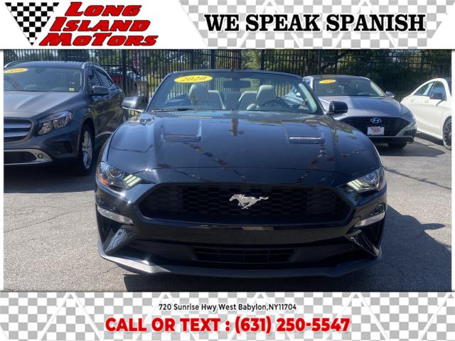 Used Ford Mustang EcoBoost Convertible 2020 | Long Island Motors. West Babylon, New York Used Ford Mustang EcoBoost Convertible 2020 | Long Island Motors. West Babylon, New York