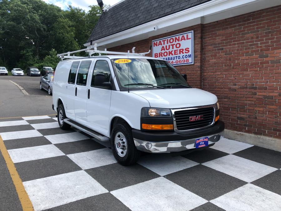 2016 GMC Savana Cargo Van RWD 2500 135", available for sale in Waterbury, Connecticut | National Auto Brokers, Inc.. Waterbury, Connecticut