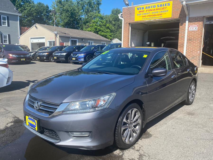 2013 Honda Accord Sdn 4dr I4 CVT Sport, available for sale in Hartford, Connecticut | VEB Auto Sales. Hartford, Connecticut