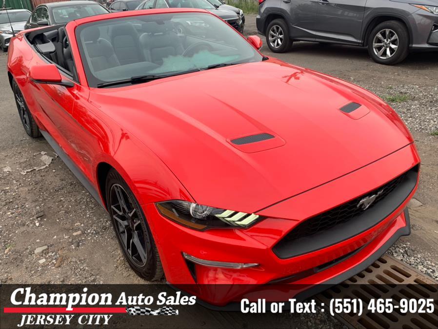 2020 Ford Mustang EcoBoost Premium Convertible, available for sale in Jersey City, New Jersey | Champion Auto Sales. Jersey City, New Jersey 2020 Ford Mustang EcoBoost Premium Convertible, available for sale in Jersey City, New Jersey | Champion Auto Sales. Jersey City, New Jersey