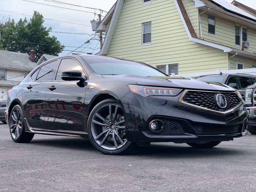 Used Acura TLX 3.5L FWD w/A-Spec Pkg Red Leather 2019 | Champion Auto Hillside. Hillside, New Jersey