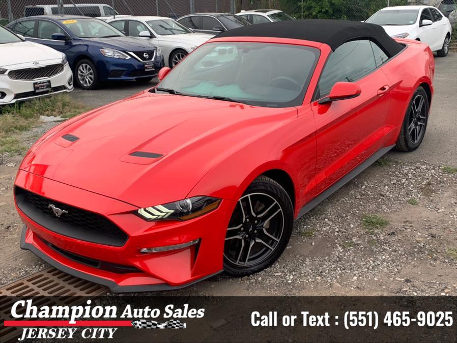 2020 Ford Mustang EcoBoost Premium Convertible, available for sale in Jersey City, New Jersey | Champion Auto Sales of JC. Jersey City, New Jersey 2020 Ford Mustang EcoBoost Premium Convertible, available for sale in Jersey City, New Jersey | Champion Auto Sales of JC. Jersey City, New Jersey