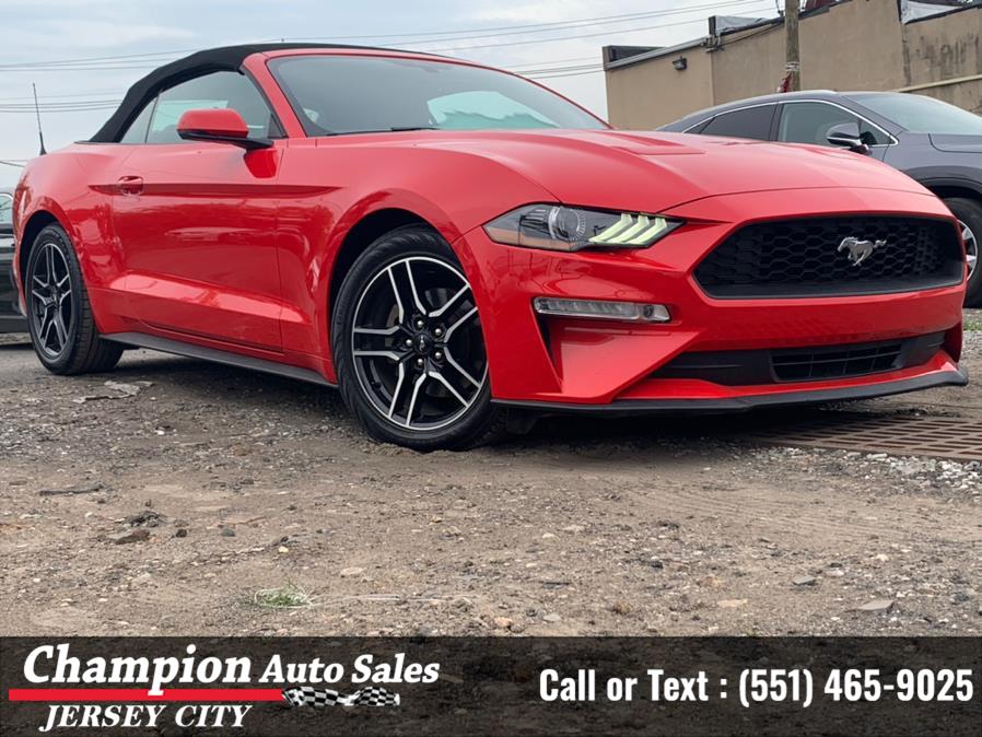 2020 Ford Mustang EcoBoost Premium Convertible, available for sale in Jersey City, New Jersey | Champion Auto Sales of JC. Jersey City, New Jersey 2020 Ford Mustang EcoBoost Premium Convertible, available for sale in Jersey City, New Jersey | Champion Auto Sales of JC. Jersey City, New Jersey
