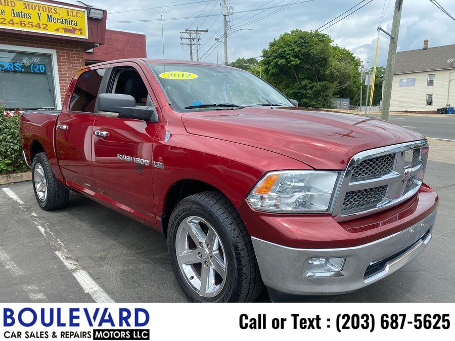 2012 Ram 1500 Crew Cab SLT Pickup 4D 5 1/2 ft, available for sale in New Haven, Connecticut | Boulevard Motors LLC. New Haven, Connecticut 2012 Ram 1500 Crew Cab SLT Pickup 4D 5 1/2 ft, available for sale in New Haven, Connecticut | Boulevard Motors LLC. New Haven, Connecticut