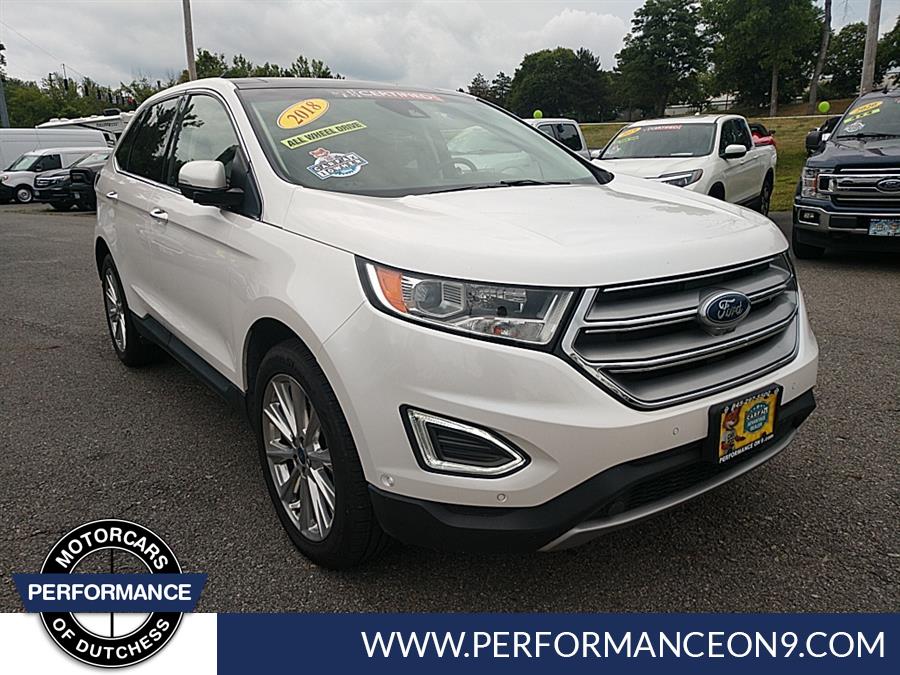 2018 Ford Edge Titanium AWD, available for sale in Wappingers Falls, New York | Performance Motor Cars. Wappingers Falls, New York 2018 Ford Edge Titanium AWD, available for sale in Wappingers Falls, New York | Performance Motor Cars. Wappingers Falls, New York