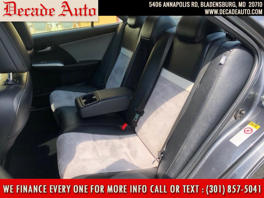2012 Toyota Camry 4dr Sdn I4 Auto SE (Natl), available for sale in Bladensburg, Maryland | Decade Auto. Bladensburg, Maryland 2012 Toyota Camry 4dr Sdn I4 Auto SE (Natl), available for sale in Bladensburg, Maryland | Decade Auto. Bladensburg, Maryland