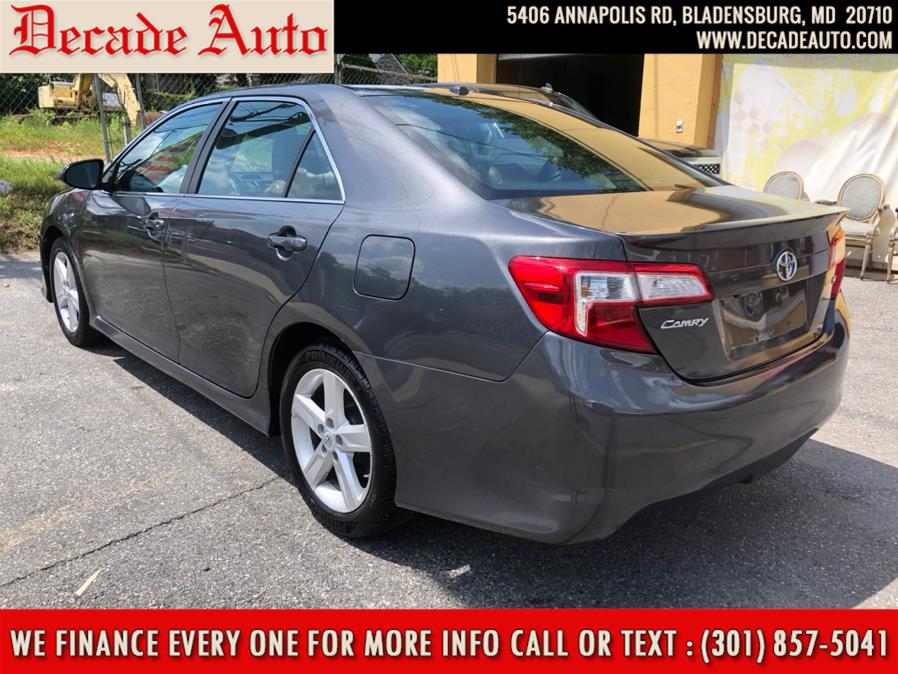 2012 Toyota Camry 4dr Sdn I4 Auto SE (Natl), available for sale in Bladensburg, Maryland | Decade Auto. Bladensburg, Maryland 2012 Toyota Camry 4dr Sdn I4 Auto SE (Natl), available for sale in Bladensburg, Maryland | Decade Auto. Bladensburg, Maryland
