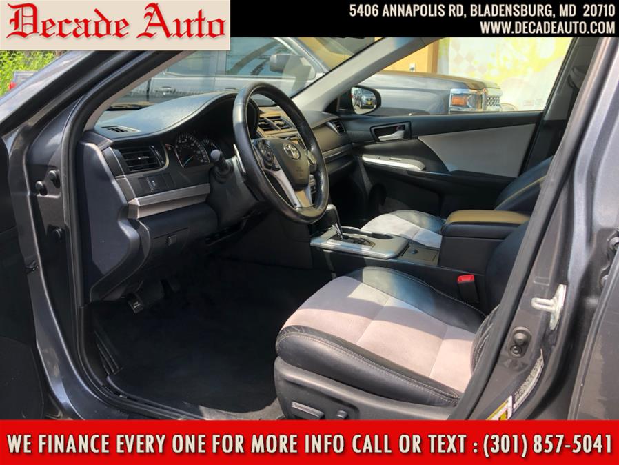 2012 Toyota Camry 4dr Sdn I4 Auto SE (Natl), available for sale in Bladensburg, Maryland | Decade Auto. Bladensburg, Maryland 2012 Toyota Camry 4dr Sdn I4 Auto SE (Natl), available for sale in Bladensburg, Maryland | Decade Auto. Bladensburg, Maryland