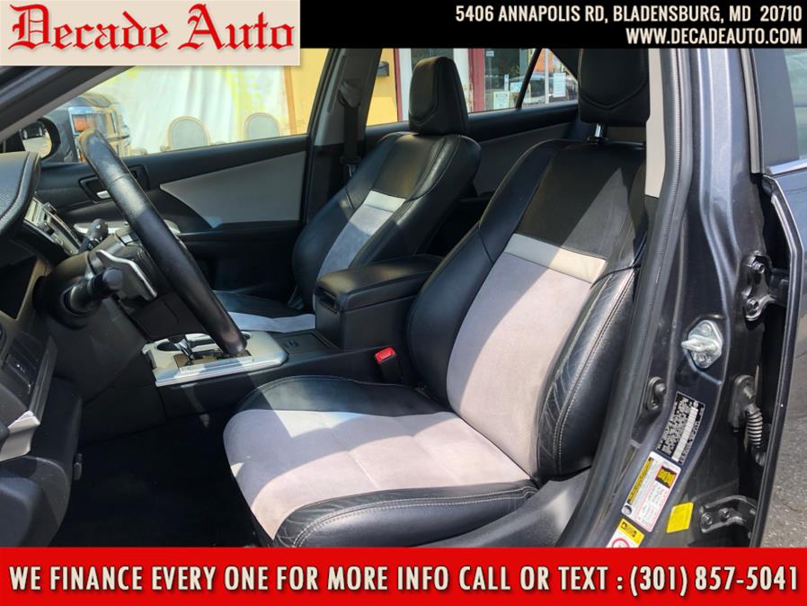 2012 Toyota Camry 4dr Sdn I4 Auto SE (Natl), available for sale in Bladensburg, Maryland | Decade Auto. Bladensburg, Maryland 2012 Toyota Camry 4dr Sdn I4 Auto SE (Natl), available for sale in Bladensburg, Maryland | Decade Auto. Bladensburg, Maryland