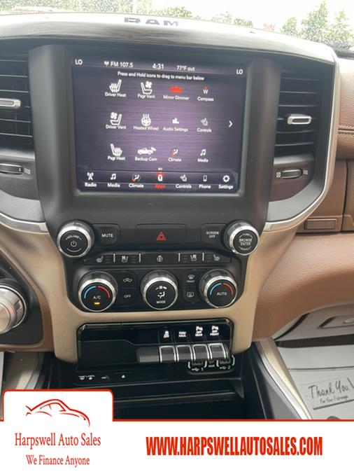 Used Ram 1500 Laramie 4x4 Quad Cab 6''4" Box 2019 | Harpswell Auto Sales Inc. Harpswell, Maine Used Ram 1500 Laramie 4x4 Quad Cab 6''4" Box 2019 | Harpswell Auto Sales Inc. Harpswell, Maine