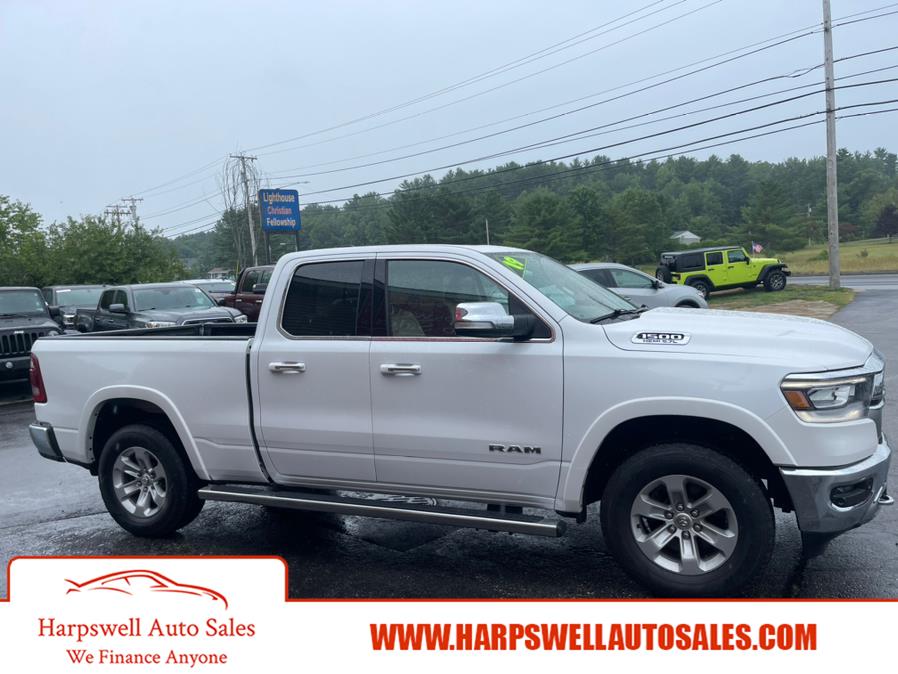 Used Ram 1500 Laramie 4x4 Quad Cab 6''4" Box 2019 | Harpswell Auto Sales Inc. Harpswell, Maine Used Ram 1500 Laramie 4x4 Quad Cab 6''4" Box 2019 | Harpswell Auto Sales Inc. Harpswell, Maine
