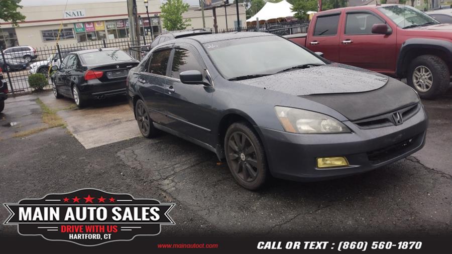Used Honda Accord Sdn 4dr V6 AT LX SE 2007 | Main Auto Sales LLC. Hartford, Connecticut Used Honda Accord Sdn 4dr V6 AT LX SE 2007 | Main Auto Sales LLC. Hartford, Connecticut
