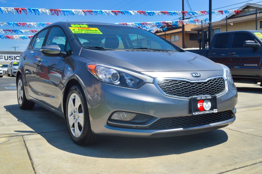 2016 Kia Forte 5-Door 5dr HB Auto LX, available for sale in Moreno Valley, California | Fusion Motors Inc. Moreno Valley, California 2016 Kia Forte 5-Door 5dr HB Auto LX, available for sale in Moreno Valley, California | Fusion Motors Inc. Moreno Valley, California