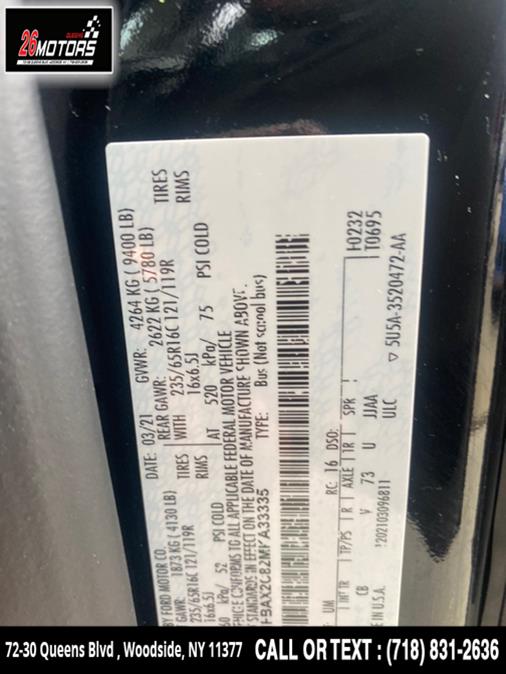 Used Ford Transit Passenger Wagon T-350 148" Med Roof XL RWD 2021 | 26 Motors Queens. Woodside, New York Used Ford Transit Passenger Wagon T-350 148" Med Roof XL RWD 2021 | 26 Motors Queens. Woodside, New York