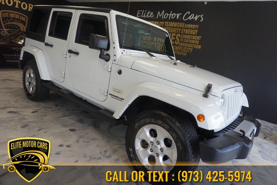 Used Jeep Wrangler Unlimited 4WD 4dr Sahara 2015 | Elite Motor Cars. Newark, New Jersey Used Jeep Wrangler Unlimited 4WD 4dr Sahara 2015 | Elite Motor Cars. Newark, New Jersey