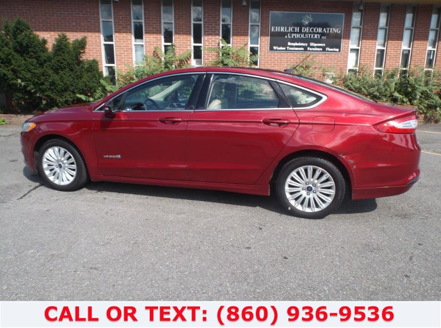 Used Ford Fusion 4dr Sdn SE Hybrid FWD 2014 | Lee Motors Sales Inc. Hartford, Connecticut Used Ford Fusion 4dr Sdn SE Hybrid FWD 2014 | Lee Motors Sales Inc. Hartford, Connecticut