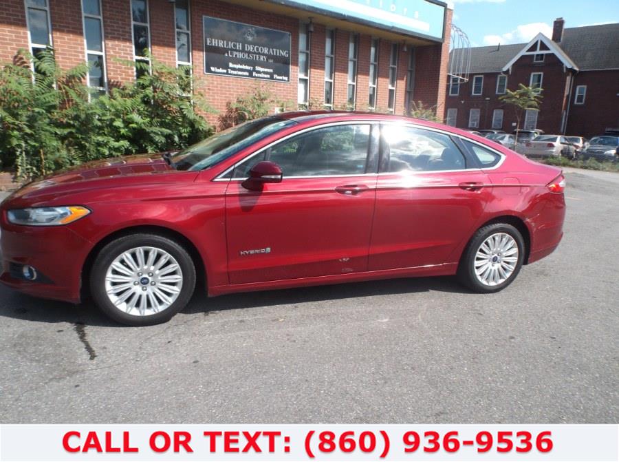 Used Ford Fusion 4dr Sdn SE Hybrid FWD 2014 | Lee Motors Sales Inc. Hartford, Connecticut Used Ford Fusion 4dr Sdn SE Hybrid FWD 2014 | Lee Motors Sales Inc. Hartford, Connecticut